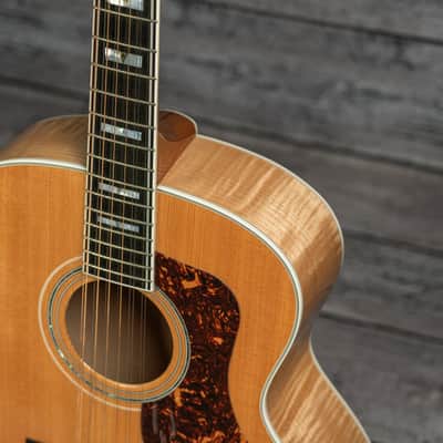 Guild F-512 Maple Jumbo - Blonde Nitro image 4
