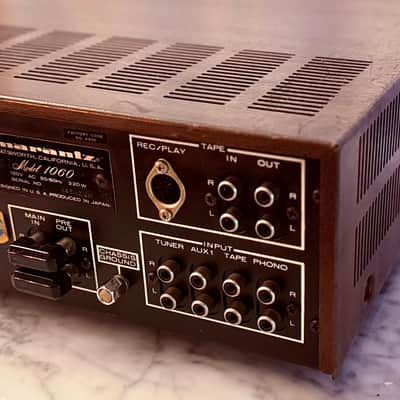✨ Marantz 1060 Vintage Integrated Amplifier – Serviced, Partially Recapped, Metal Case, 3+ Hour Bench Tested – BVA image 19
