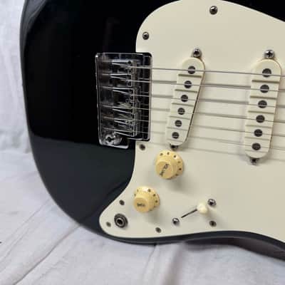 Fender USA Dan Smith era Stratocaster Guitar with Case 1983 - Black / Maple neck image 5