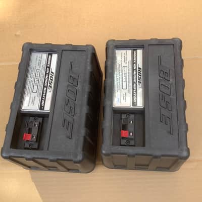 Bose Model 101 Music Monitor Speakers USA made vintage Black stereo SET Indoor/ Outdoor image 2