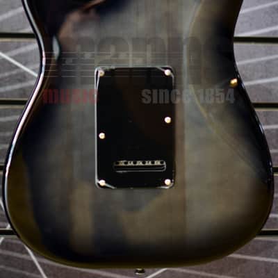 Fender Squier Affinity Series Stratocaster FMT HSS Black Burst Electric Guitar image 2