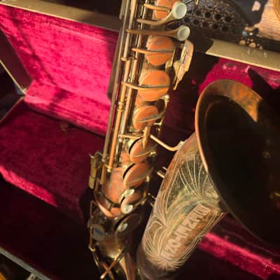 Benetone Tenor Saxophone w/ Original Case Serviced 1950s 1960s image 7