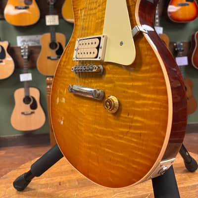 2023 Gibson Custom Shop Les Paul Standard ‘58 Reissue VOS TRG Stinger Series Lemon Burst image 7