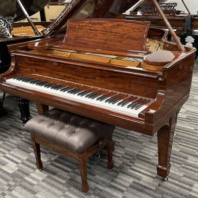 Steinway Model O 5'10" Grand Piano 1910 (Restored) - Polished Mahogany image 3