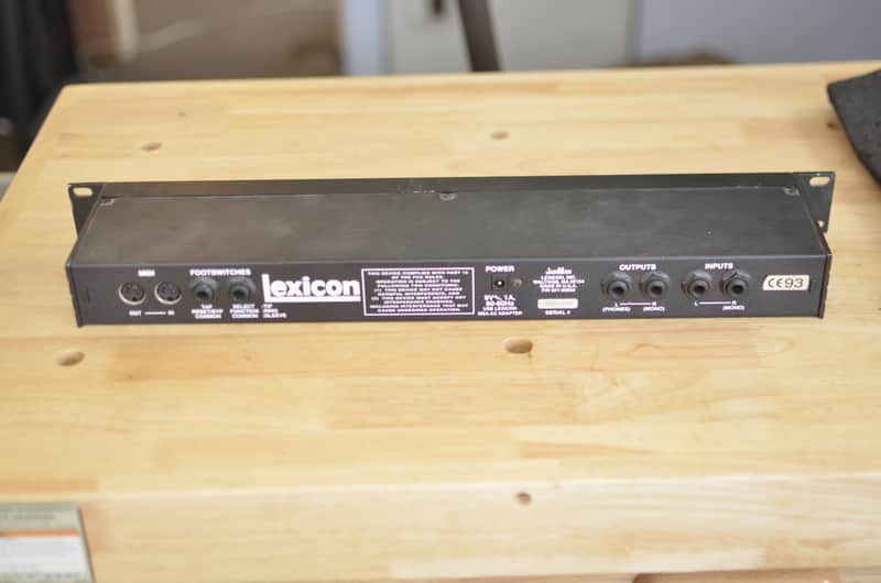 Lexicon Jam Man Rack Mounted Delay & Looper Effects Processor W