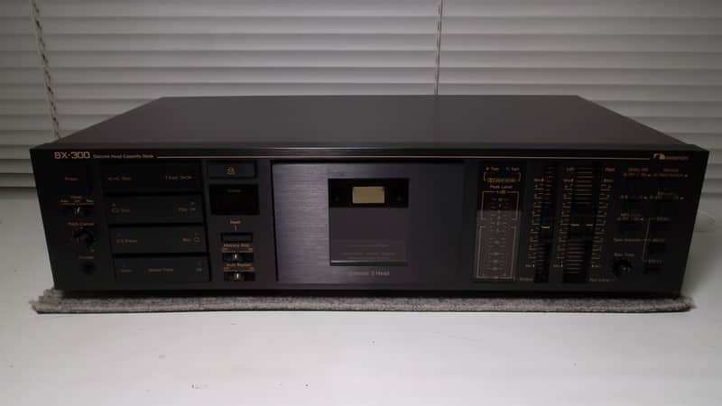 1986 Nakamichi BX-300 3-Head Cassette Deck Rare 120-240 Volts Low Hours Serviced 08-22 Excellent 329 image 1