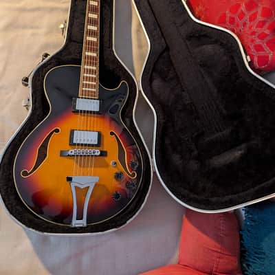 Ibanez AG75-BS Artcore with Rosewood Fretboard 2002 - 2017 - Brown Sunburst image 1