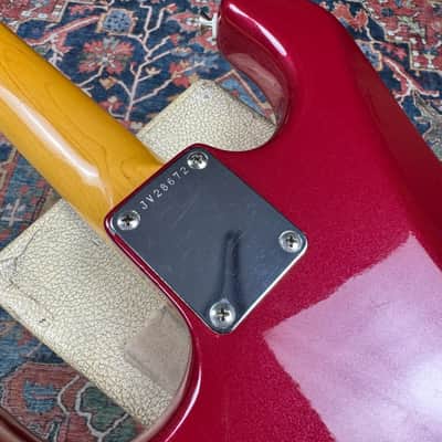 *VIDEO* 1982 Fender JV Stratocaster 1962 Reissue Model ST62-65 Refin USA Pickups - 1982 image 21