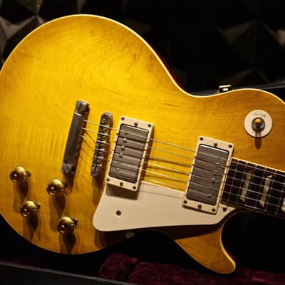 2009 Tom Murphy Aged Gibson Custom Shop 1958 Reissue R8 Lemon Burst with Madagascar rosewood. image 2