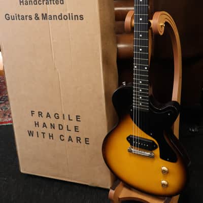 Eastman SB55/V-SB All Mahogany P90 single cut Sunburst (B-Stock) image 12