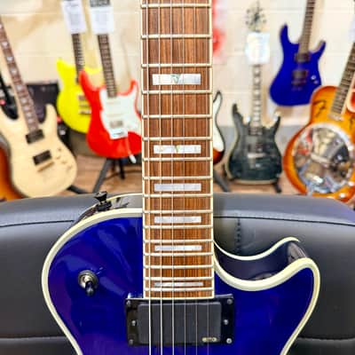 🔥2019🔥 Epiphone Les Paul Prophecy Custom Plus EX~ Midnight Sapphire~ EMG P’Ups image 10