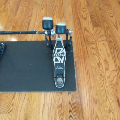 Tama Powerglide heavy duty double bass drum pedals with original two-sided beaters very clean! image 2