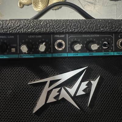 Peavey Audition 110 25-Watt 1x10" Guitar Combo 1980s - Black with Blue Stripe image 3
