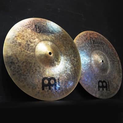MEINL USED ​​Used Byzance Dark Hihats 14 [B14DAH/ Top:1164g Bottom:1434g] image 3