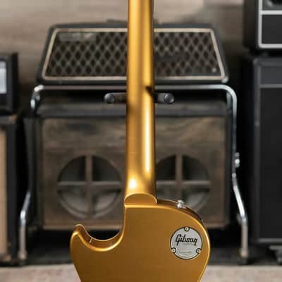 Gibson Custom Shop 1957 Les Paul Standard Murphy Lab Ultra Light Aged Electric Guitar with Bigsby - All Double Gold with Hardshell Case image 8
