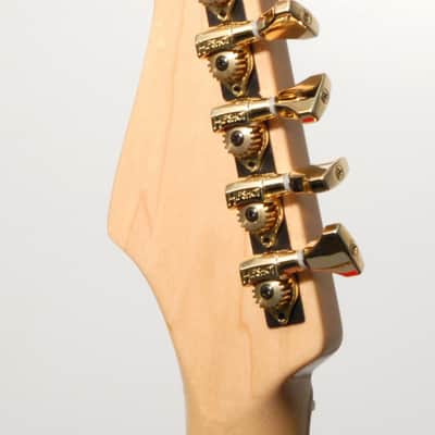 Hipshot GOLD 6-In-Line Non-Staggered Open-Gear Guitar Machines Tuners w/ UMP Kit image 3
