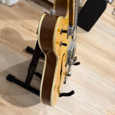 Gretsch Streamliner 1974 - Yellow nitrocellulose image 9