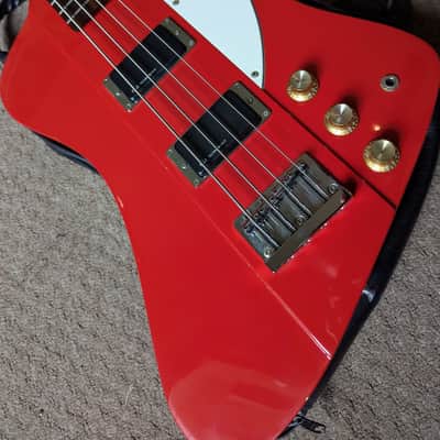 Burny TB-70 Thunderbird 1980s - Red | Reverb