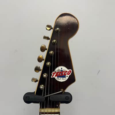 Vintage 1960's Teisco Del Rey ET-440 Spectrum 4 Sunburst Electric Guitar Made in Japan image 3