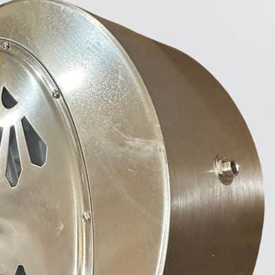 Gretsch G9221 Bobtail Round-Neck Acoustic-Electric Steel Body Resonator Guitar - Steel Bild 12
