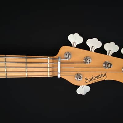 Sadowsky NYC 21 Fret Vintage 5-String Bass 59 Sunburst image 5