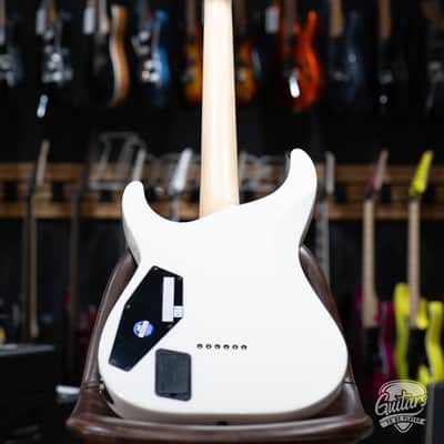 ESP E-II M-I NT Neck Thru Fishman Guitar w/ Case – Snow White (B-stock) image 5