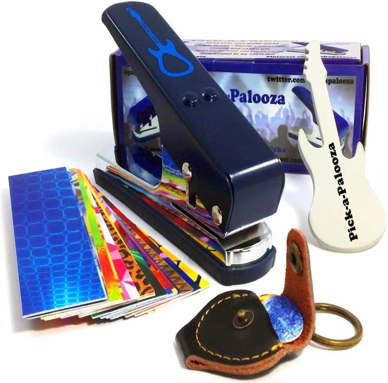 Premium Pick Maker - DIY Guitar Pick Punch Mega Gift Pack image 1