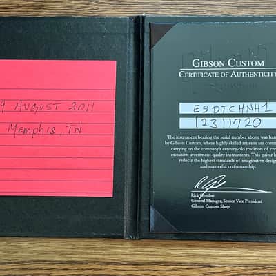 Gibson ES-335 Custom Shop 2011 Cherry Red image 11