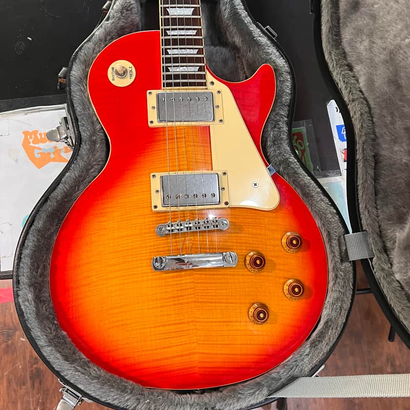 Epiphone 50th Anniversary '60 Les Paul Standard V1 2010 - Heritage Cherry Sunburst image 1