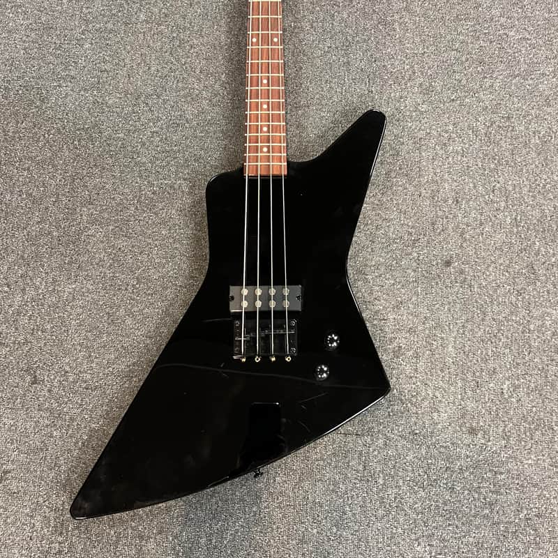 Used Dean METALMAN BASS Bass Guitars Black image 1