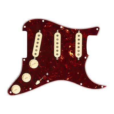 Fender Prewired Stratocaster Pickguard w/ Original '57/'62 Pickups (Tortoise) image 1