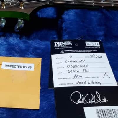 PRS Custom 24 Wood Library image 15