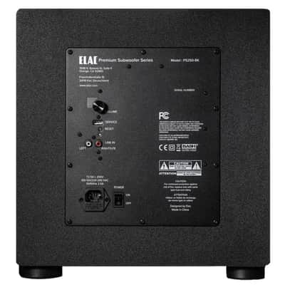 ELAC Varro Premium PS250 10 250W Powered Subwoofer with App Control/Auto EQ, Black Vinyl image 3