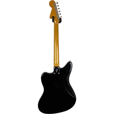 Fender Japan 66 Reissue Jaguar 1997-2000 - Black image 4