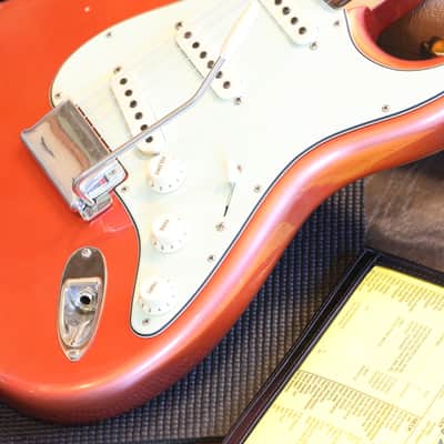 2019 Fender Custom Shop '60 Reissue Stratocaster Electric Guitar Journeyman Relic Candy Apple Red + COA OHSC image 6