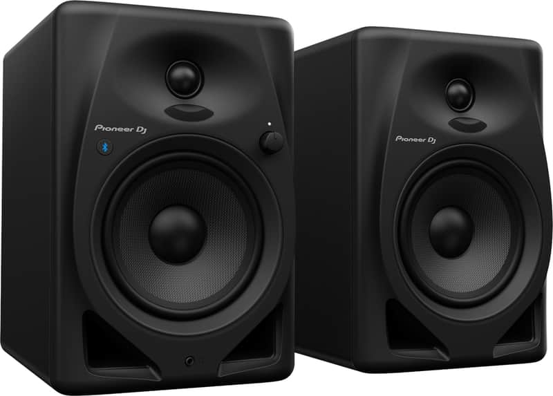 Pioneer DJ DM-50D-BT 5" Powered Studio Monitor Pair, Black image 1