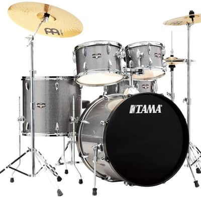 Tama 'Limited Edition' Imperialstar Drum Kit - Galaxy Silver image 1