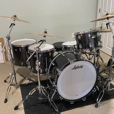 Ludwig  Legacy Maple  Black Galaxy image 2
