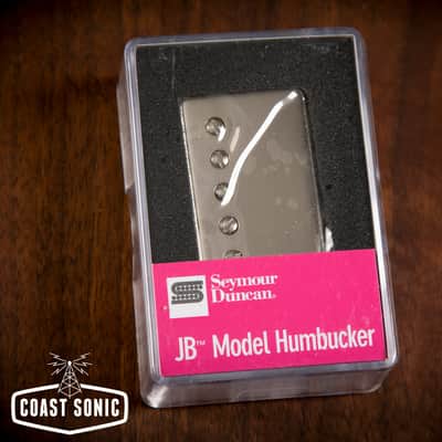 Mint Seymour Duncan Sh-4 JB Model Humbucker Pickup Nickel
