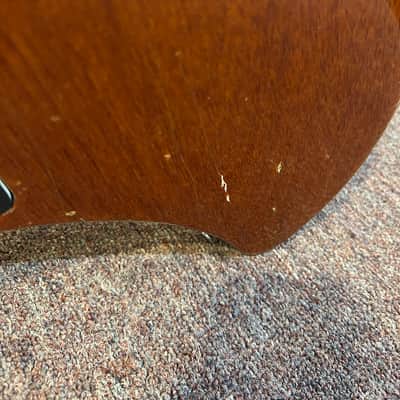 1970's Ovation Breadwinner Brown Mahogany Electric Guitar image 14