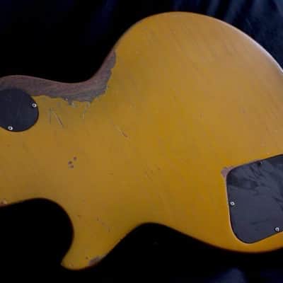 Handyman Les Paul Gold Top All Gold 2019 - All Gold relic image 4