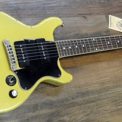 Rock N Roll Relics THUNDERS II Model - USA Hand Made Relic Guitar - TV Yellow image 1