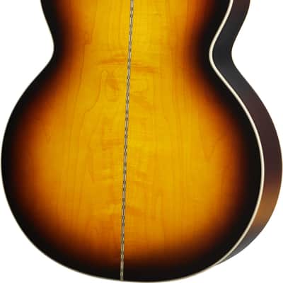 Epiphone J-200 Jumbo Acoustic-Electric Guitar, Solid Spruce Top, Aged Vintage Sunburst Gloss image 3