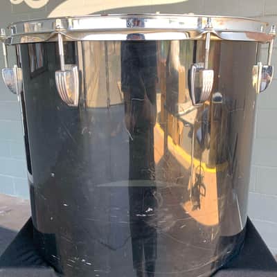 70's Ludwig Smoke Vistalite 14x16" Concert Tom image 6