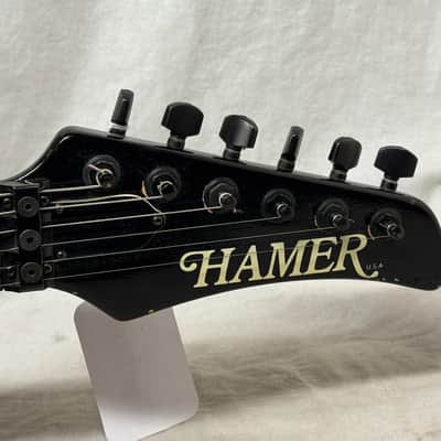 Hamer USA Scarab Guitar with Case - Black image 7