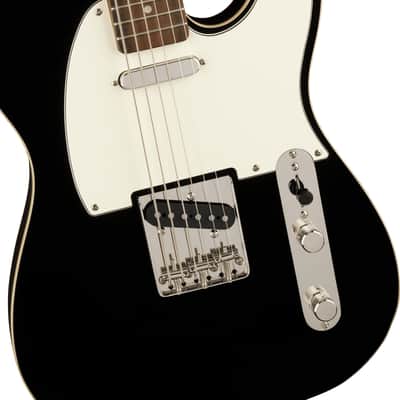 Classic Vibe Baritone Custom Telecaster®, Laurel Fingerboard, Parchment Pickguard, Black image 3
