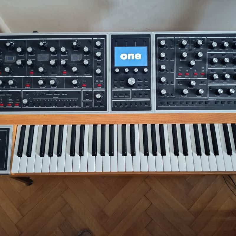 2018 – Present Moog One 16-Voice 61-Key Polyphonic Analog Synt…