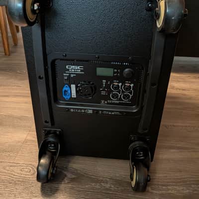 QSCK12.2 12'' Active 2-Way Loudspeaker (Pair), QSC KS112 Powered Subwoofer (pair), 2 Mounting Poles image 14