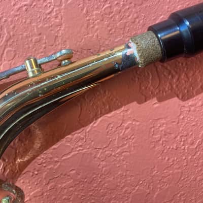 Selmer AS600 Student Model Alto Sax 2010s - Clear-Lacquered Brass image 9