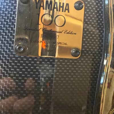 Yamaha - 8x14" Yamaha Carbon Custom Special 1987, 100 Year Anniversary #122 image 2